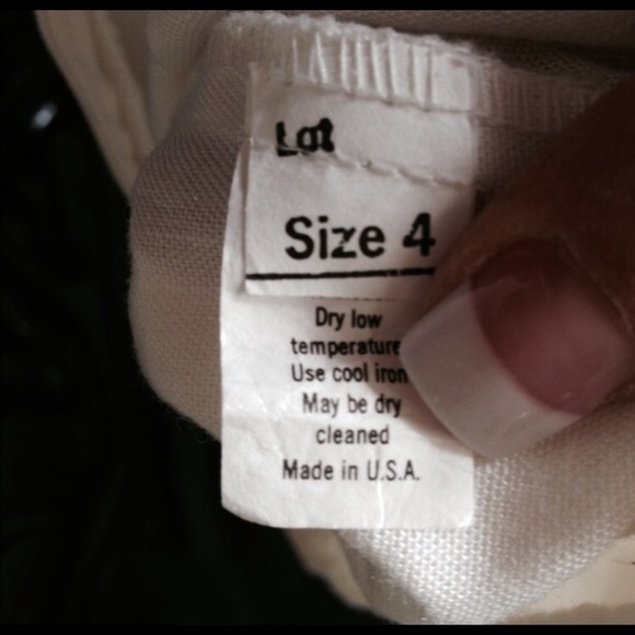 Vintage Cream Fashion Bar Petite Skirt - Picture 4 of 4